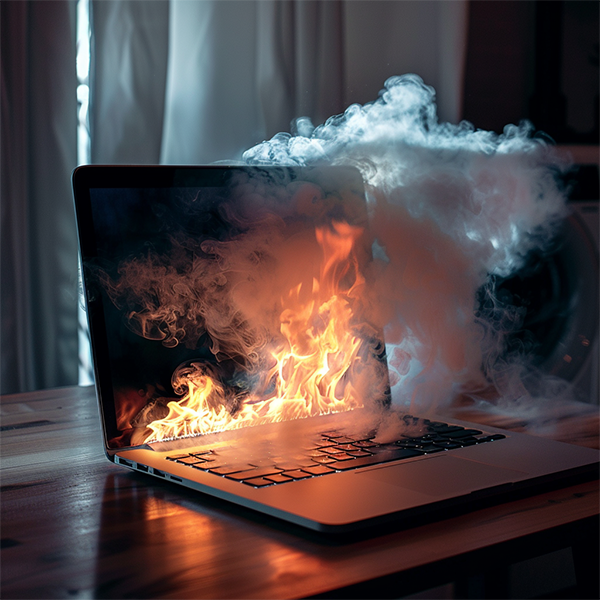 overheating laptop southampton